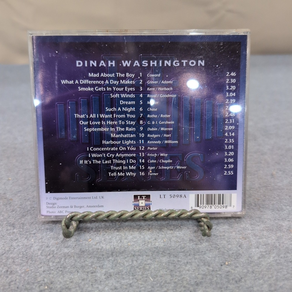 Dinah‎ Washington Mad About The Boy L.T. Series Jazz Blues CD LT 5098A - Picture 2 of 2